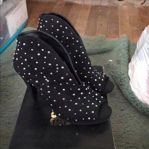 Women’s size a rhinestone booties